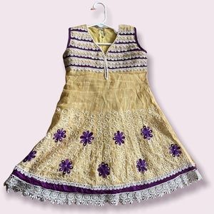 Vintage girls Indian Dress